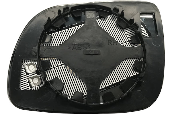 Vetro Specchio Retrovisore per Volkswagen Passat 96-03 Blu Termico Destro