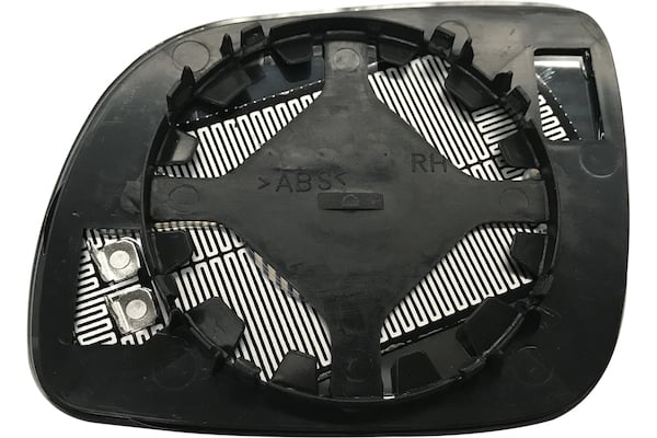 Vetro Specchio Retrovisore per Volkswagen Golf 4 1997-2003 Blu Termico Destro