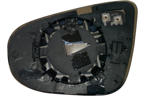 Vetro Specchio Piastra Retrovisore per Volkswagen Touran Dal 2010 Termico Destro