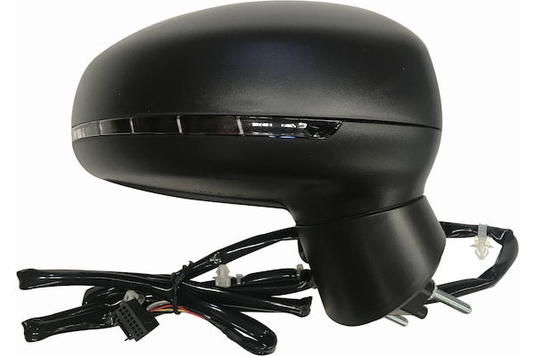 Specchio Specchietto Retrovisore per Audi A1 2010-2018 6 Pin Nero Destro