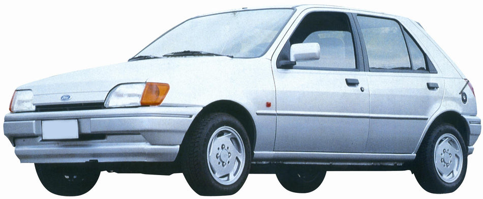 Specchio Specchietto Retrovisore per Ford Fiesta 1989-1995 Manuale Nero Sinistro