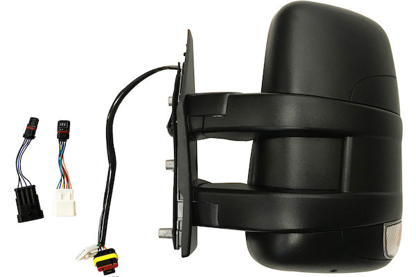Specchietto Retrovisore per Iveco Daily 2006-2014 Elettrico Nero Sinistro