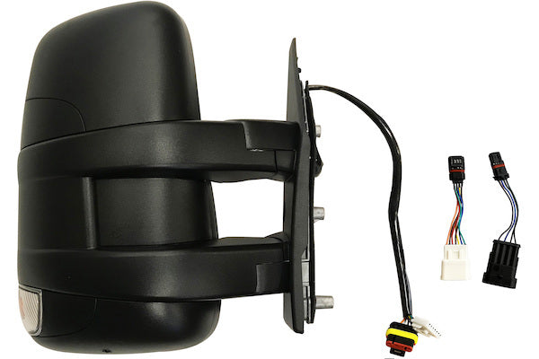 Specchio Specchietto Retrovisore per Iveco Daily 2006-2014 Elettrico Nero Destro