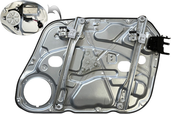 Alzavetro Alzacristalli Elettrico per Hyundai I30 2007-2012 Anteriore Sinistro