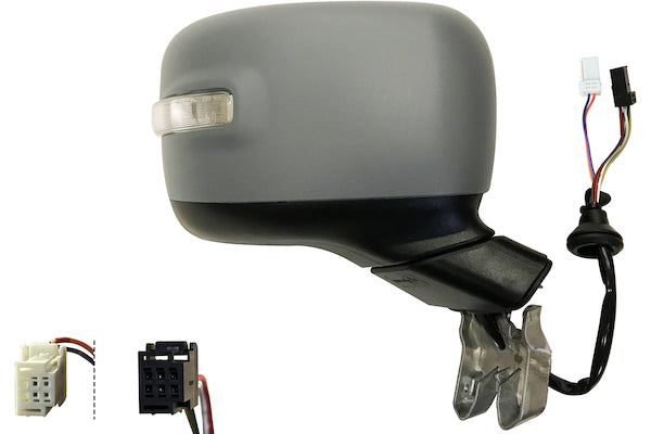 Specchio Specchietto Retrovisore per Jeep Renegade 2014 6+2 Pin Destro