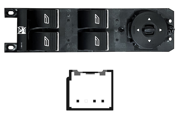 Blocco Comandi Alzacristalli Porta Anteriore Sinistra per Ford Focus 2011-2015