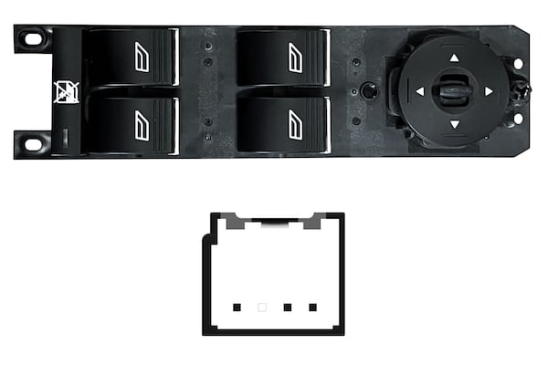 Blocco Comandi Alzacristalli Anteriore Sinistra per Ford Kuga 2012-2016