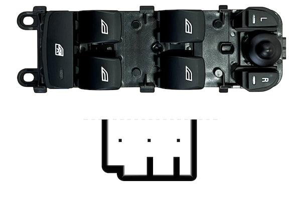 Comandi Alzacristalli Porta Anteriore Sinistra per Range Rover Sport 2010-2013