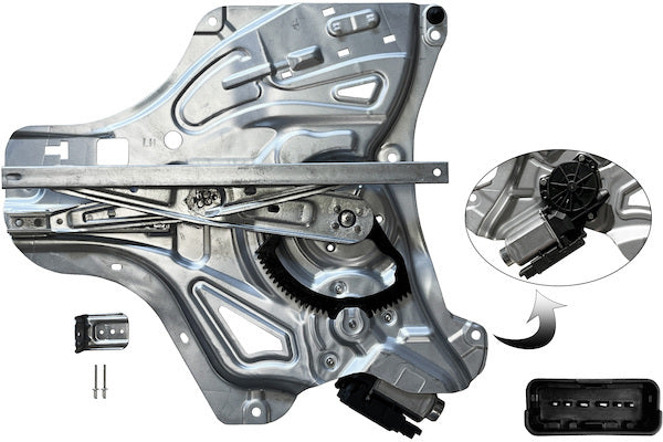 Alzacristalli Anteriore Per Hyundai IX35 2010-2015 Elettrico Comfort Destro