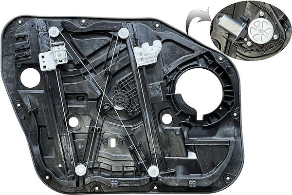 Alzavetro Alzacristalli Anteriore per Hyundai Tucson 2015-2021 Elettrico Destro