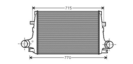 Intercooler Per Alfa Romeo 159 (AA090N001)