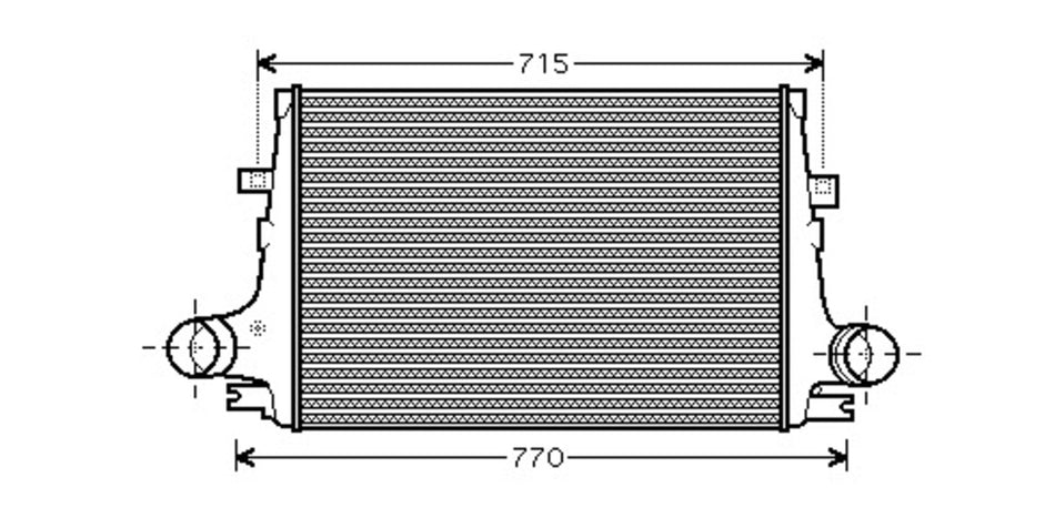 Intercooler Per Alfa Romeo 159 (AA090N001)