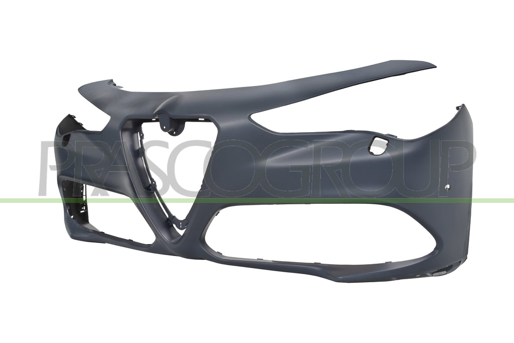 Paraurti Anteriore con Primer con Fori PDC+Supporti con Fori Lavafari Per Alfa Romeo Stelvio dal 2016 al 2023 (AA7101031)