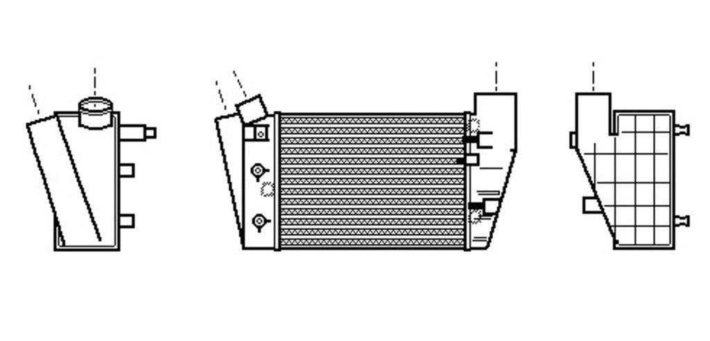 Intercooler Per Audi A4 (b6) (AD020N006)