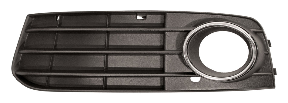 Griglia Sinistra Paraurti Anteriore-Nera-Con Sede Fendi-Con Cornice Cromata Per Audi A4 (b8) (AD0242144)
