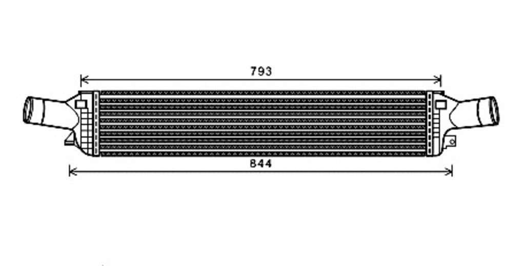 Intercooler Per Audi A4 (b8) (AD024N001)