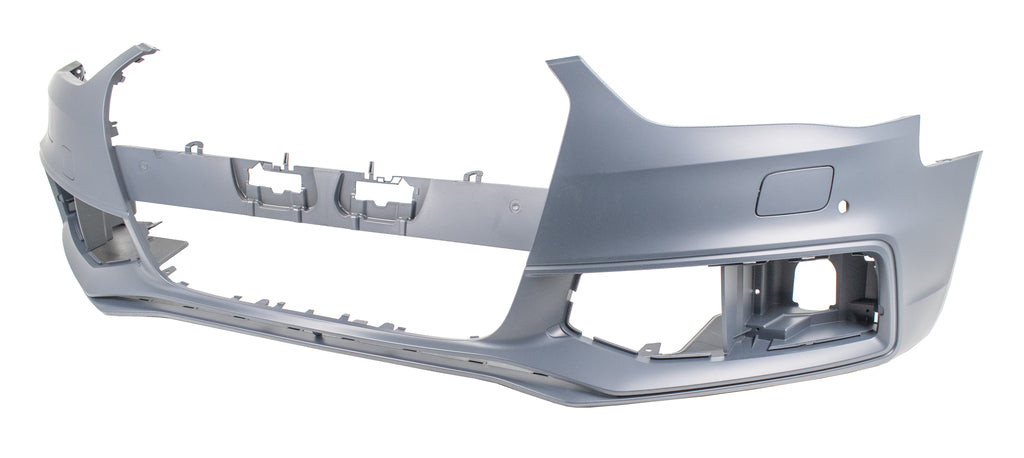 Paraurti Anteriore-Con Primer-Con Tappo Coprigancio-Con Fori Pdc+supporti-Con Fori E Tappi Lavafari Mod. S-Line Per Audi A4 (b8) (AD0251042)