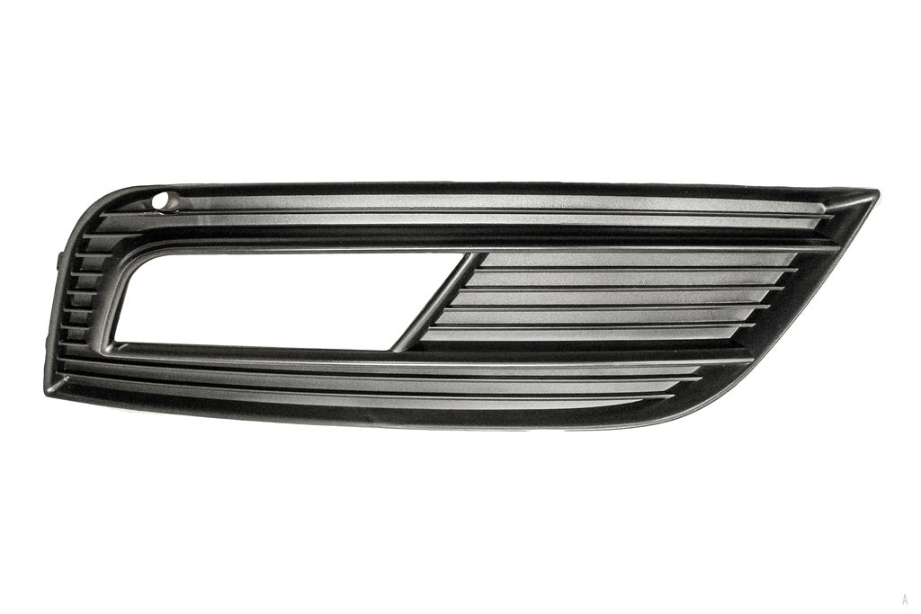 Griglia Destra Paraurti Anteriore-Nera-Goffrata-Con Sede Fendinebbia Per Audi A4 (b8) (AD0252133)