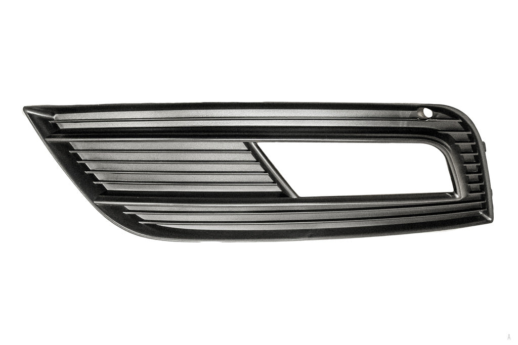 Griglia Sinistra Paraurti Anteriore-Nera-Goffrata-Con Sede Fendinebbia Per Audi A4 (b8) (AD0252134)