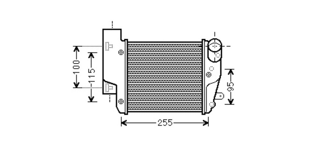Intercooler Per Audi A6 (AD034N002)