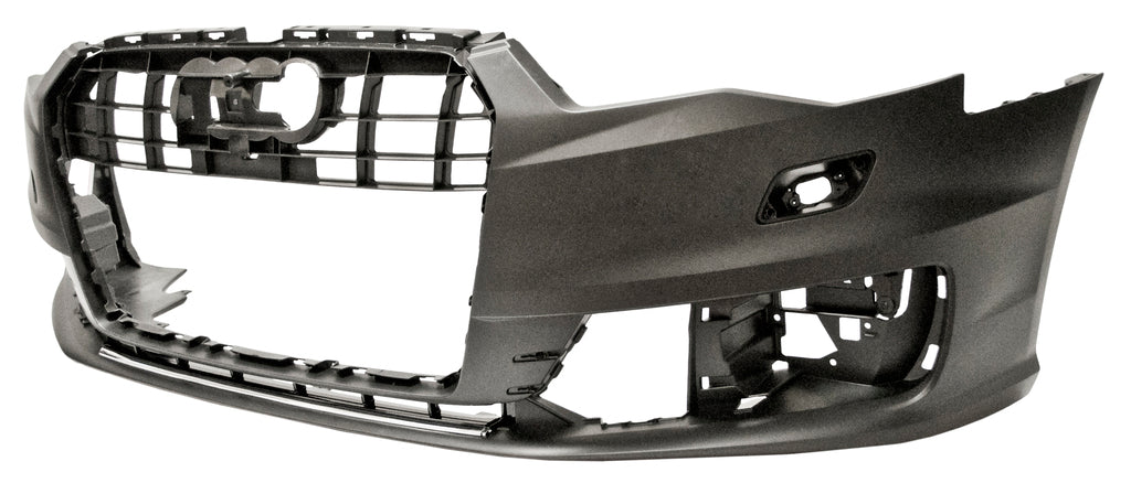 Paraurti Anteriore-Con Primer-Con Fori Lavafari-Con Fori Modanatura-Con Tracce Pdc E Park Assist Per Audi A6 (4gc) (AD0401021)