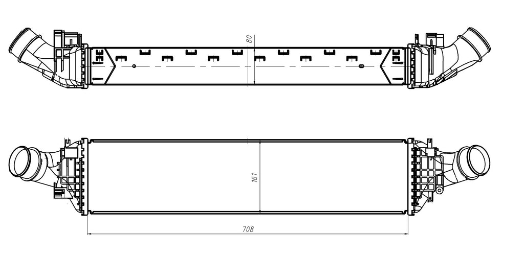 Intercooler Per Audi A6 (4gc) (AD040N001)