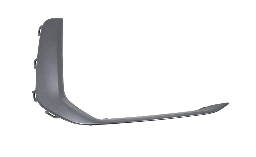Modanatura Destra Griglia Radiatore Paraurti Anteriore-Verniciata-Grigio Scuro-Lucida Per Audi A6 (c8) S-Line (AD0441223)
