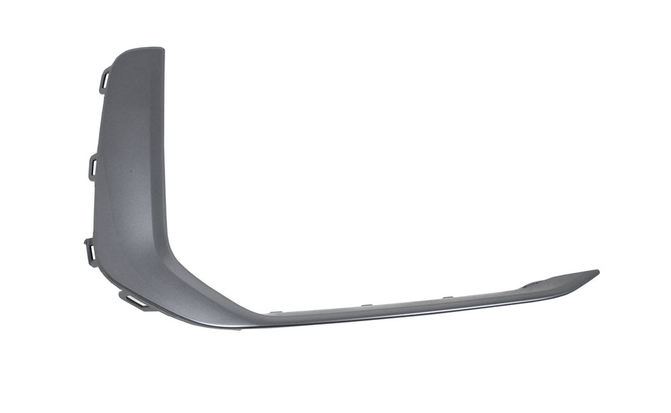 Modanatura Destra Griglia Radiatore Paraurti Anteriore-Verniciata-Grigio Scuro-Lucida Per Audi A6 (c8) S-Line (AD0441223)