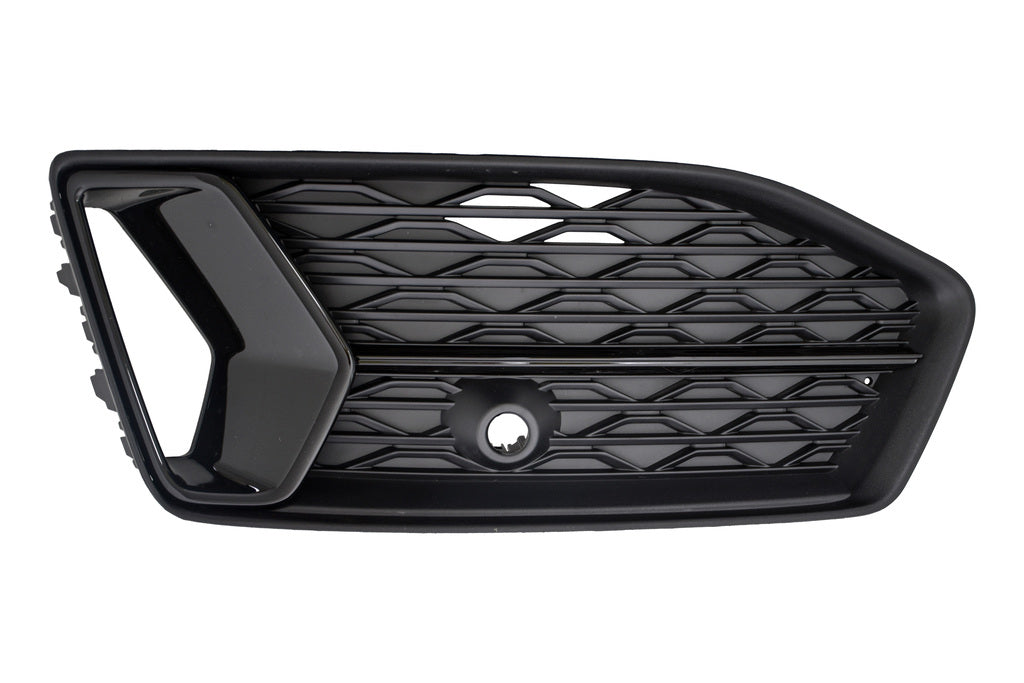 Griglia Destra Paraurti Anteriore-Nera-Goffrata-Con Modanatura Nera-Lucida Mod. Sport Per Audi A6 (c8) (AD0452133)