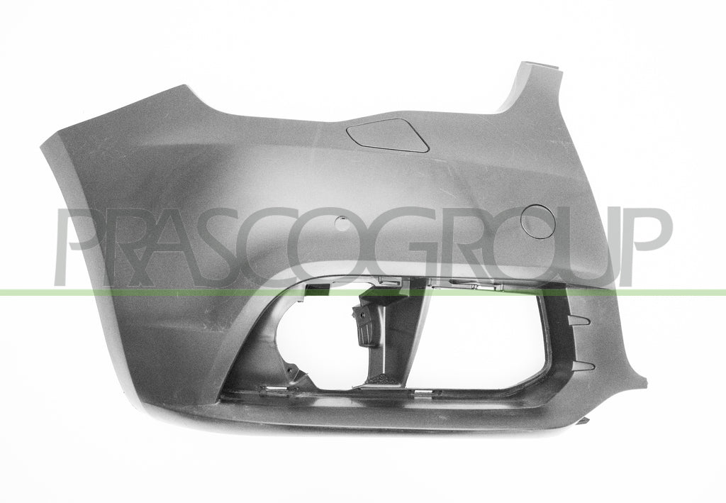 Paraurti Anteriore Destro con Primer con Tappo Coprigancio con Fori PDC+Supporti con Fori e Tappi Lavafari Per Audi A1 dal 2010 al 2014 (AD1201133)