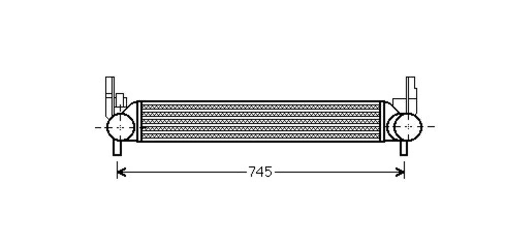 Intercooler Per Audi A1 (AD120N001)