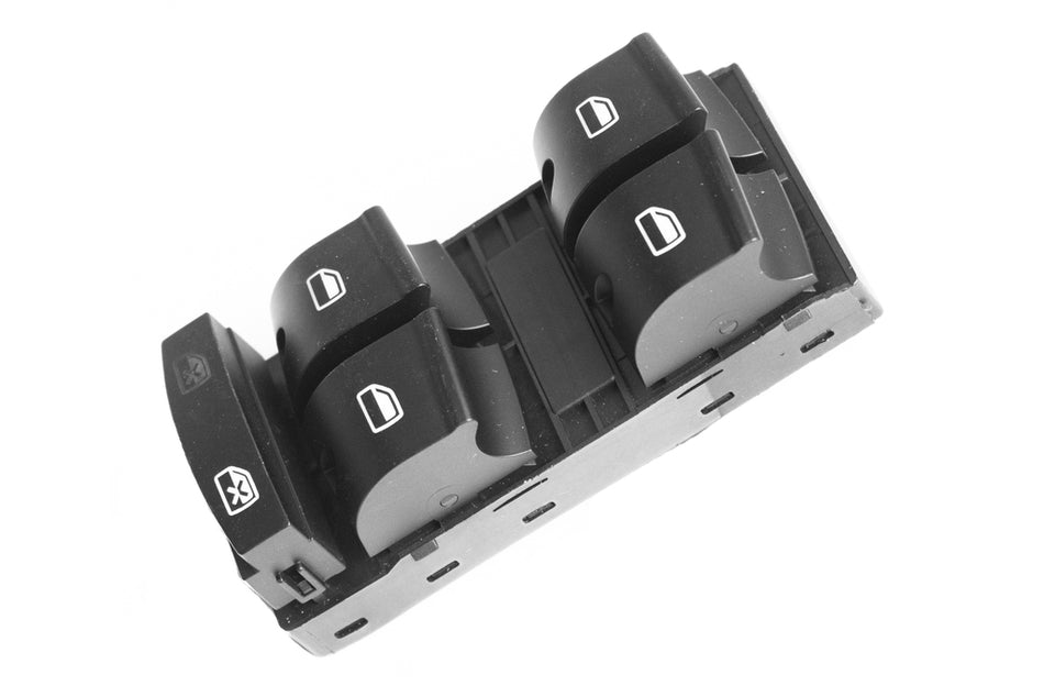 Pulsantiera Alzacristallo Porta Anteriore Sinistra-Nera-4 Interruttori-10 Pins Per Audi A3 3/5 Porte (8p/8pa) (AD320WS04)