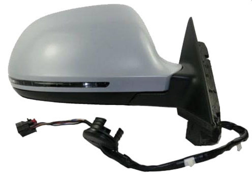 Retrovisore Destro-Elettrico-Termico-Con Primer-Con Fanale-Convesso Mod. 3 Porte Per Audi A3 3/5 Porte (8p/8pa) (AD3227313P)