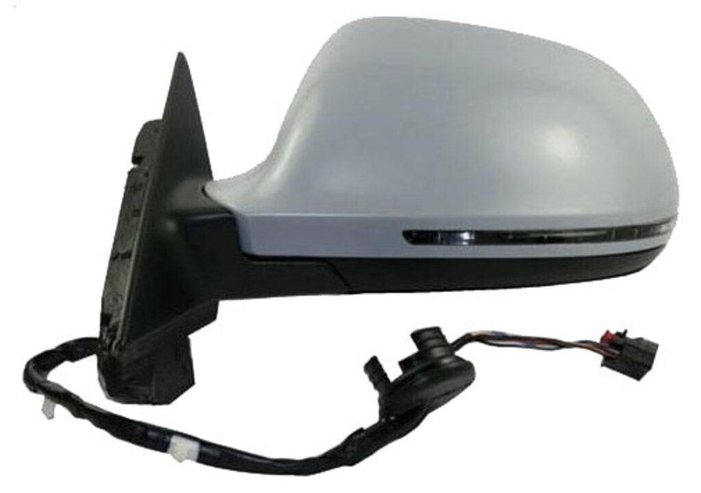 Retrovisore Sinistro-Elettrico-Termico-Con Primer-Con Fanale-Chiudibile-Asferico-5 Porte-16h10p Mod. 08 >10 Per Audi A3 3/5 Porte (8p/8pa) (AD3227344P)