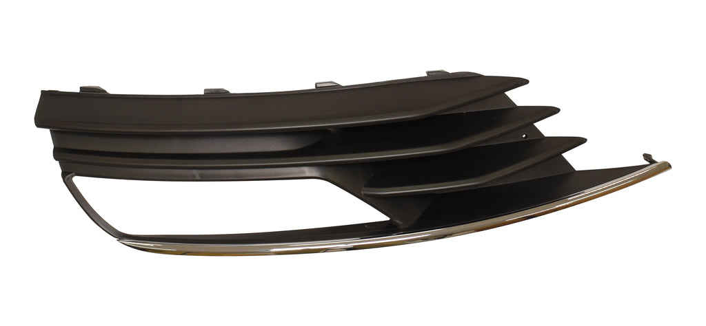 Griglia Sinistra Paraurti Anteriore-Nera-Con Sede Fendi-Con Fori Modanatura Per Audi A3 4 Porte - Cabrio (8vs/8v7) (AD3232134)