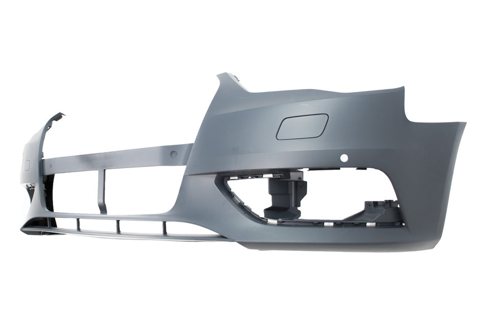 Paraurti Anteriore-Con Primer-Con Tappo Coprigancio-Con Fori Pdc+supporti-Con Fori E Tappi Lavafari-Con Tracce Park Assist Per Audi A3 3/5 Porte (8v1/8va) (AD3241011)