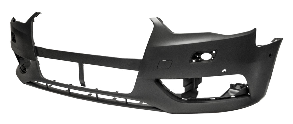 Paraurti Anteriore-Con Primer-Con Tappo Copri Gancio-Con Fori Pdc-Con Fori Park Assist+supporti-Con Fori Lavafari Per Audi A3 3/5 Porte (8v1/8va) (AD3241031)