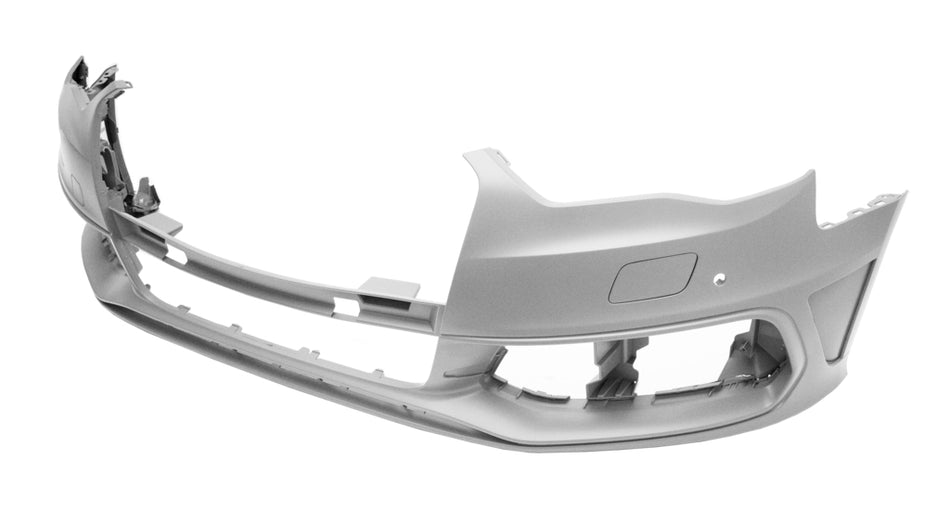 Paraurti Anteriore-Con Primer-Con Tappo Copri Gancio Traino-Con Fori Pdc+supporti-Con Tracce Park Assist-Con Tappi Fori Lavafari/fissi Mod. S-Line Per Audi A3 3/5 Porte (8v1/8va) (AD3241045)