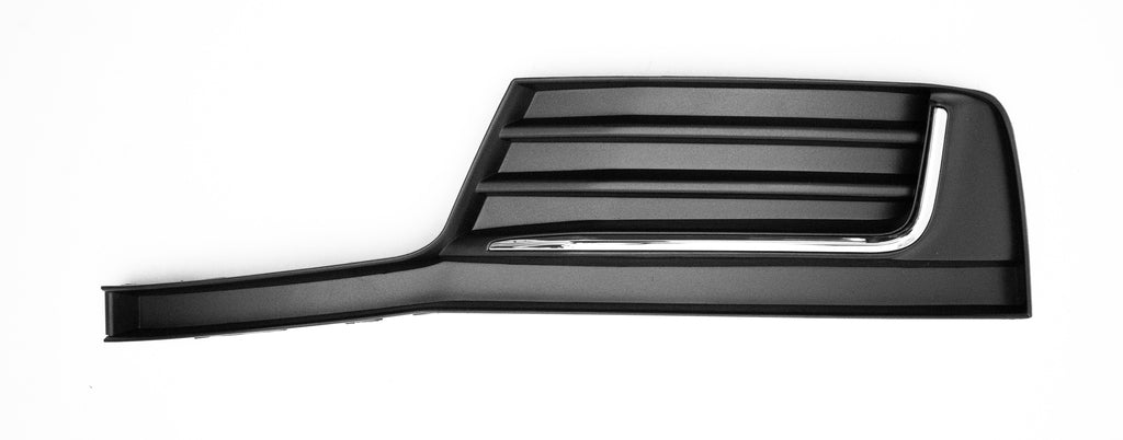 Griglia Sinistra Paraurti Anteriore-Nera-Con Modanatura Cromata Mod. Design Per Audi A3 3/5 Porte (8vf/8vk) (AD3262114)