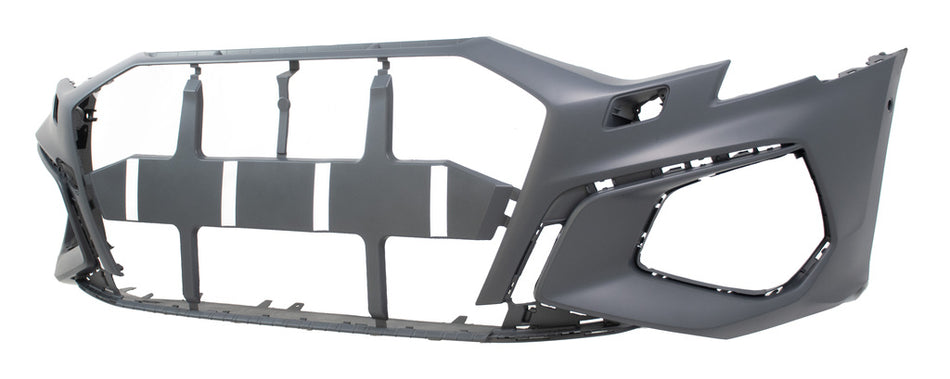 Paraurti Anteriore-Con Primer-Con Fori Park Assist+supporti-Con Fori Lavafari Per Audi A3 Sportback (8ya) S-Line (AD3291011)
