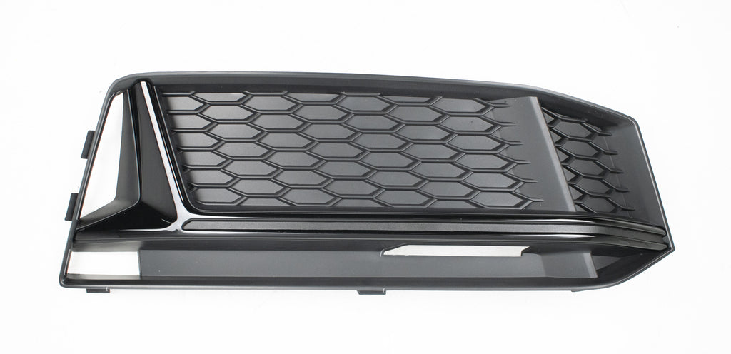 Griglia Destra Paraurti Anteriore-Nera-Con Modanatura Nera-Lucida Per Audi A4 (b9) S-Line (AD4002113)
