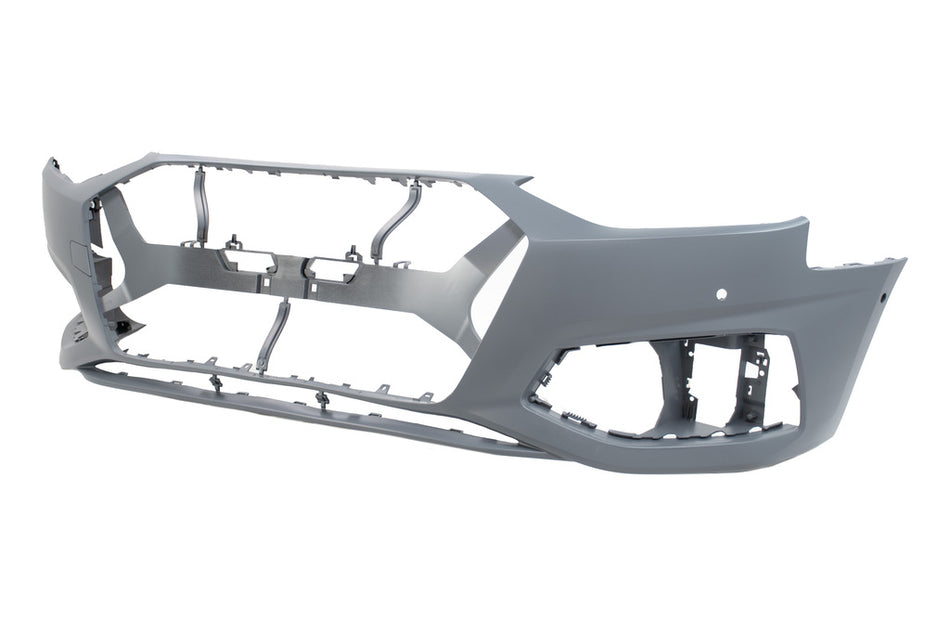 Paraurti Anteriore-Con Primer-Con Fori Pdc+supporti-Con Fori Park Assist+supporti-Con Tracce Lavafari Per Audi A4 (b9) (AD4021031)