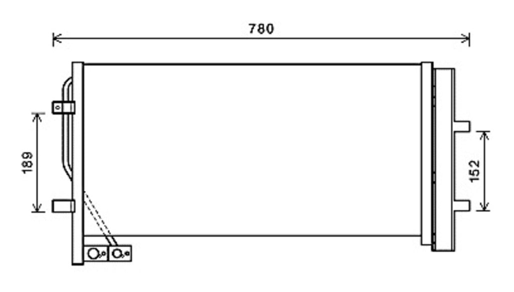 Condensatore Per Audi Q3 (8u) (AD810C001)
