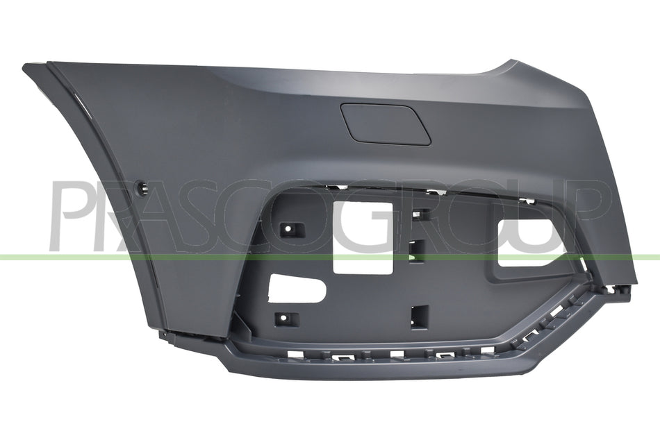 Cantonale Destro Paraurti Anteriore con Primer con Fori e Tappi Lavafari con Fori Park Assist+Supporti Per Audi Q3 S Line (8u) dal 2014 al 2016 (AD8131123)