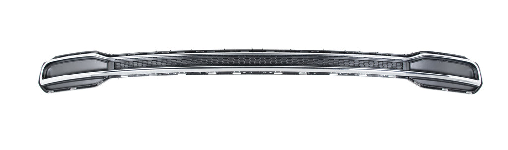 Griglia Spoiler Paraurti Posteriore-Centrale-Nera-Con Cornice Cromata Per Audi Q5 (80a) S-Line (AD8252150)