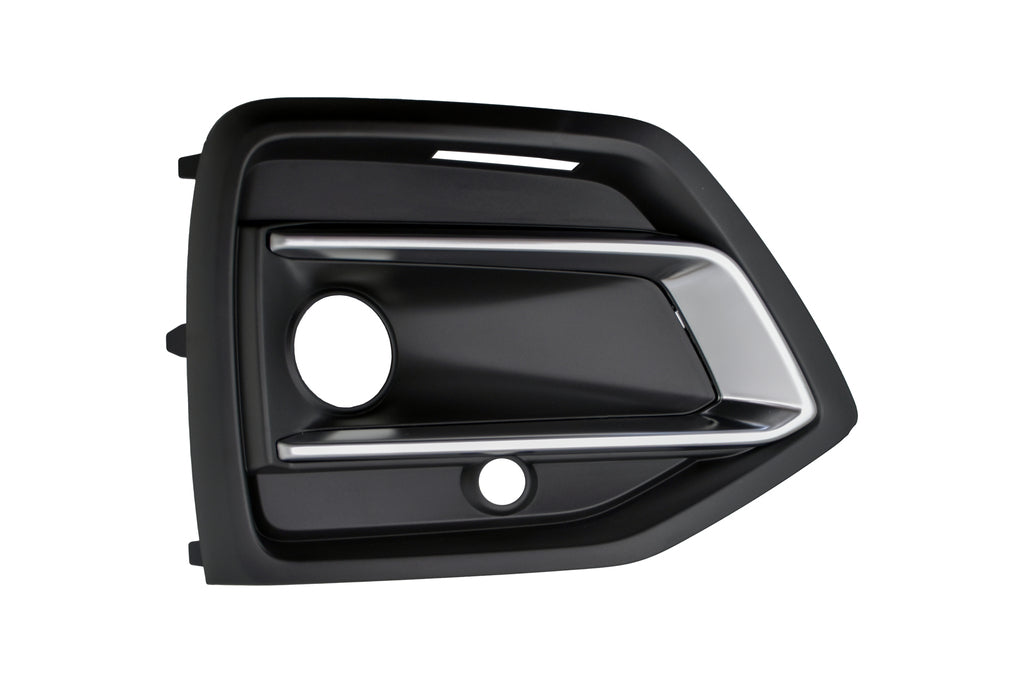 Griglia Destra Paraurti Anteriore-Nera-Goffrata-Con Cornice Argent0 Per Audi Q5 (fy) (AD8262123)