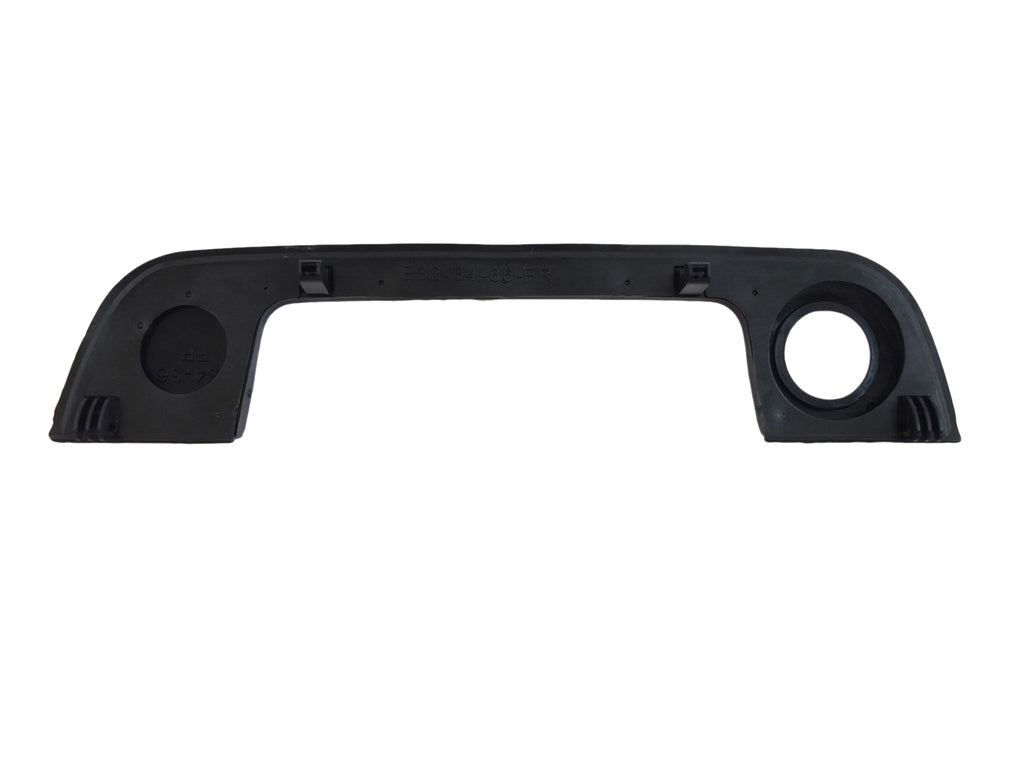 Mostrina Maniglia Anteriore Destra-Esterna-Nera-Con Foro Nottolino Per Bmw 3 Series - E36 (BM0148701)
