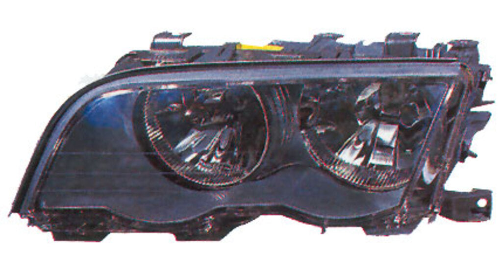 Proiettore Sinistro H7+h7-Elettrico-Nero-Con Motore Mod. 2 Porte Per Bmw 3 Series - E46 (BM0184914)