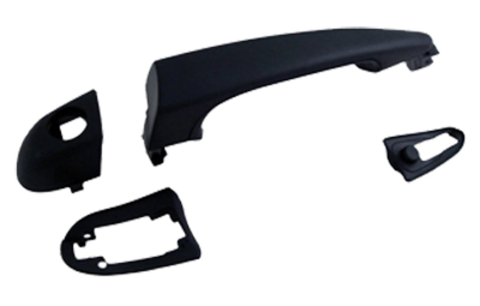 Maniglia Anteriore Sinistra-Esterna-Nera-Con Foro Nottolino Per Bmw 3 Series - E46 (BM0188002)