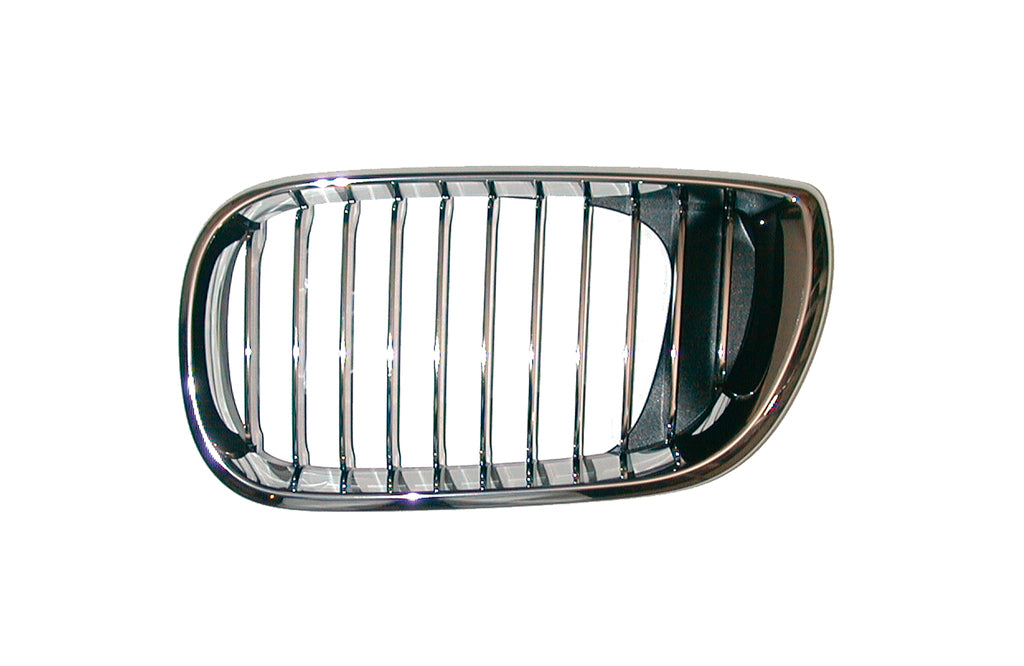 Griglia Radiatore Sinistra-Cromata-Cromata-Nera Per Bmw 3 Series - E46 (BM0202014)